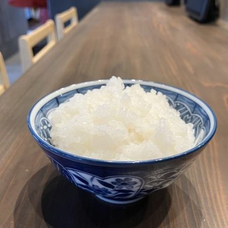 美味しい白米と海鮮