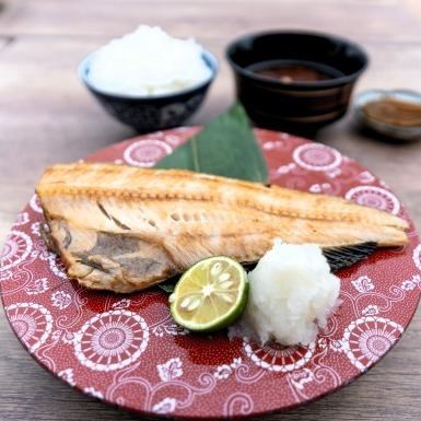 しまほっけの一夜干し定食