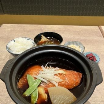 金目鯛の煮付定食