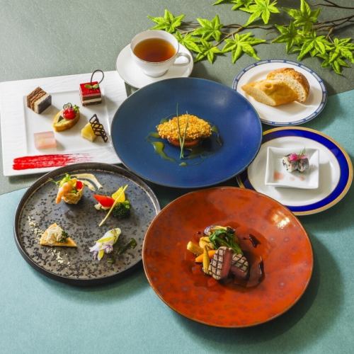 お箸で食べる創作コース「クレアシオン」