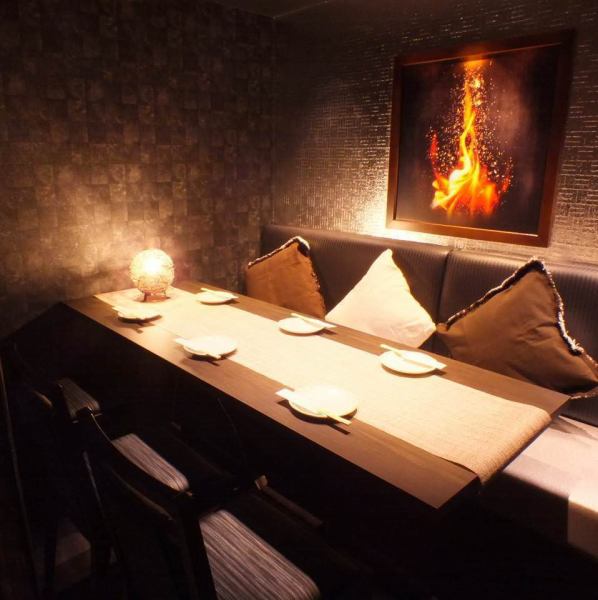 It's easy to get together at [30 seconds walk from Roppongi Station] ♪ We have a large number of completely private rooms.You can choose from a variety of options.You can enjoy your meal calmly in a modern Japanese atmosphere.