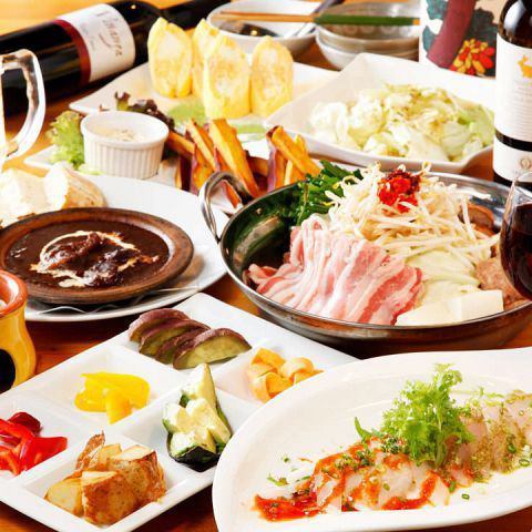 [Most popular!] Ladies' party course with 3 hours of all-you-can-drink♪ 9 dishes → 3,900 yen
