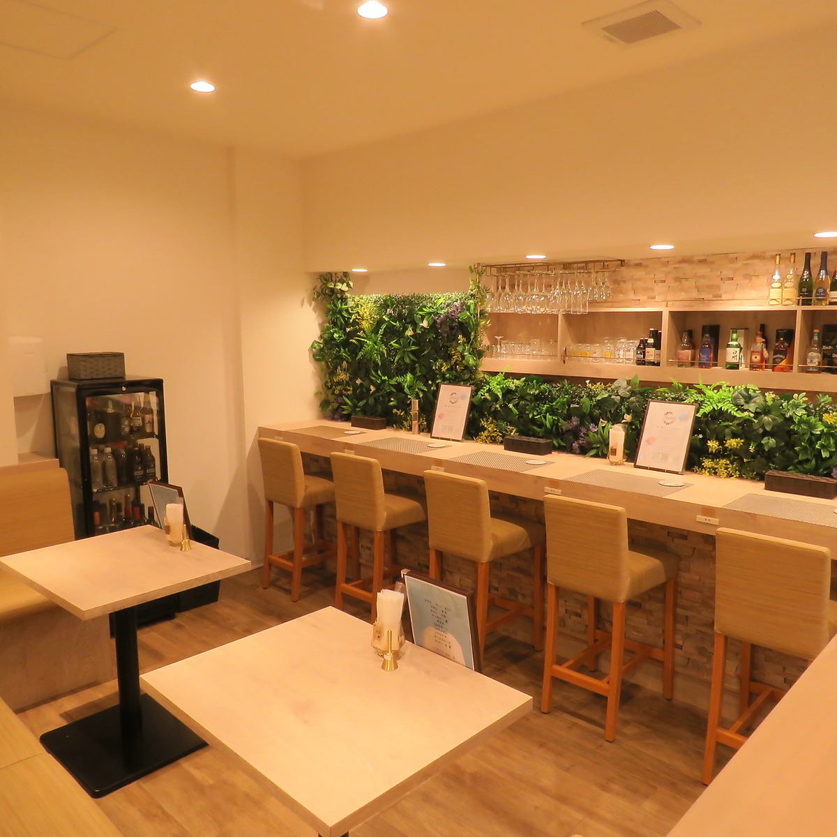 落ち着いた空間はデートや特別な日にピッタリです。