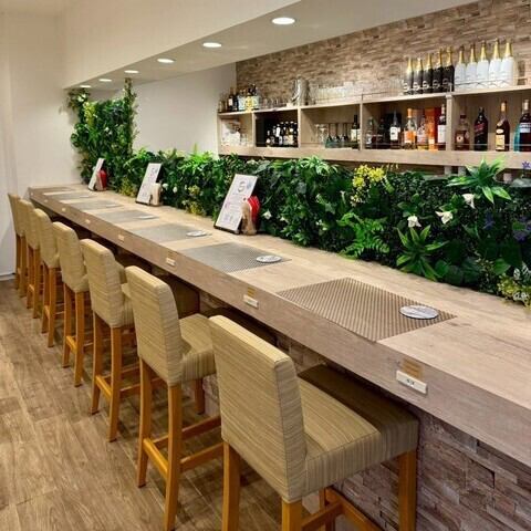 カウンターやテーブル◎