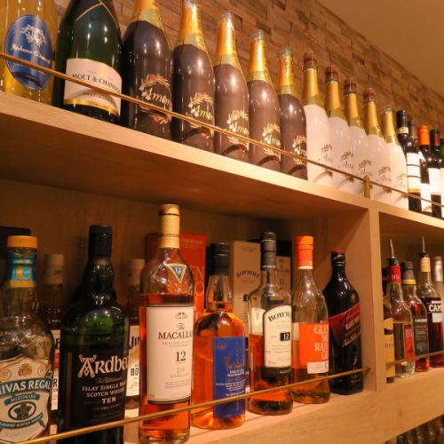 豊富なドリンクラインナップ♪ソフトドリンクもあるのでお酒が苦手な人にも◎