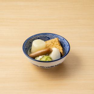 おでん5種盛り合わせ
