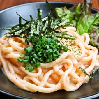 Rich mentaiko udon