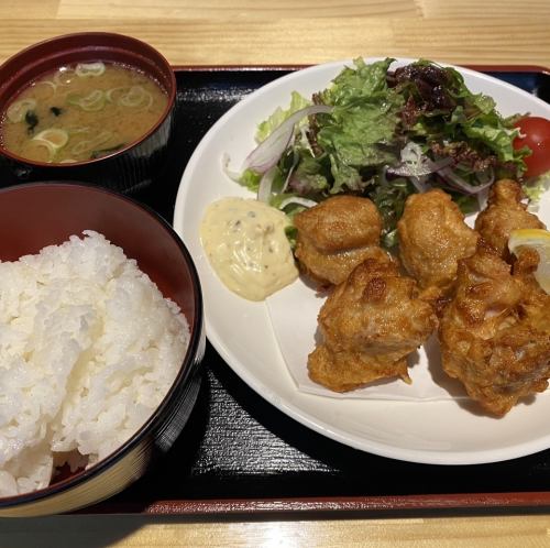 Deep-fried chicken