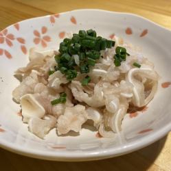 ミミガーポン酢