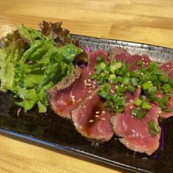 藁焼き牛たたき