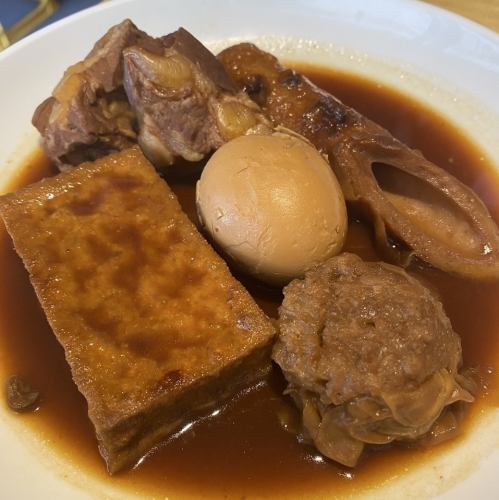 味噌おでん盛り合わせ