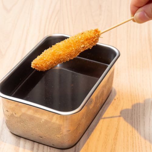 毎日仕込むこだわりのタレ