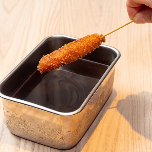 毎日仕込むこだわりのタレ