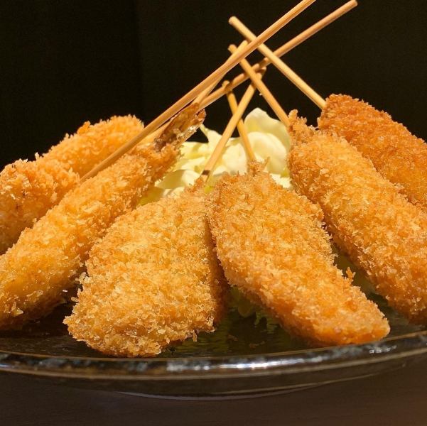 当店名物≪串カツ盛合わせ７本セット≫今だけ1500円→1000円！