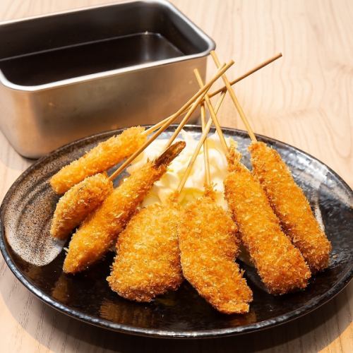 串カツ盛合わせ 1000円！