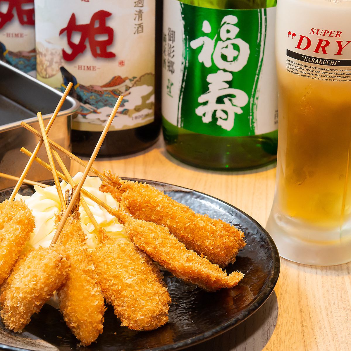  2000円台で飲み放題付きコース！！この価格でこの内容は驚き！