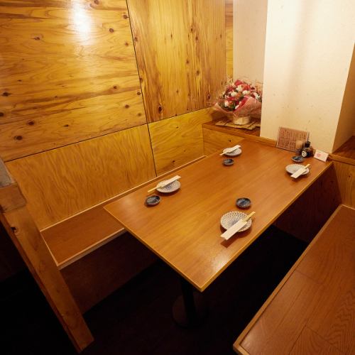 半個室ございます!プライベート感満載のお席です。