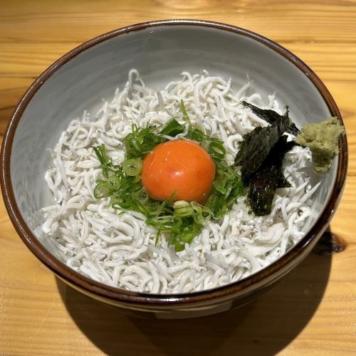 釜揚げしらす丼定食