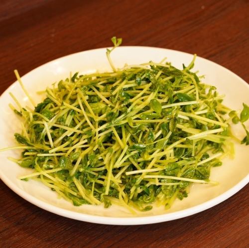 野菜炒め(豆苗)