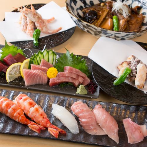 【名物満載】鰻＆鯖の棒寿司・旬刺身で贅沢気分♪