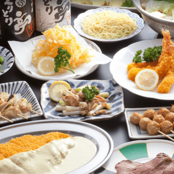 <Up to 50 people OK!> Perfect for parties! Enjoy plump motsu nabe hotpot! 120-minute all-you-can-drink course from 4,400 yen! Even better value from Sunday to Thursday!
