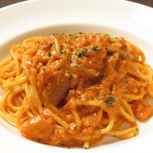 ずわい蟹のトマトクリーム