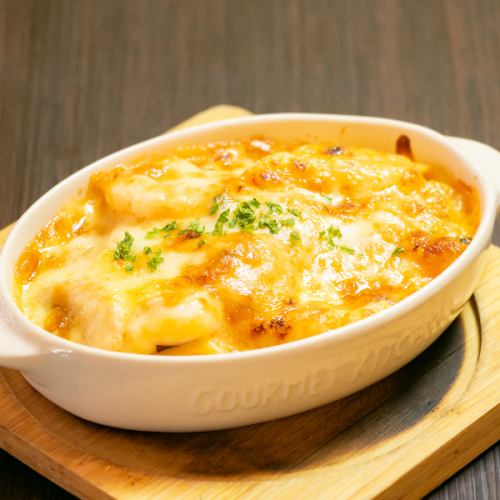 チーズたっぷりシーフードグラタン