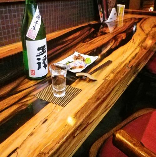 趣のあるカウンター