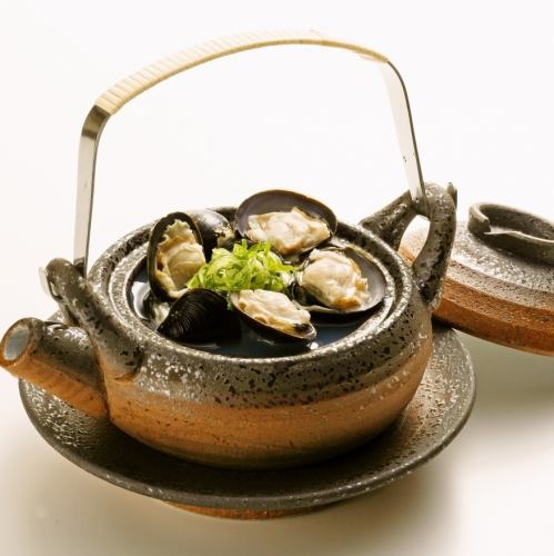 宍道湖産特大しじみの酒蒸し
