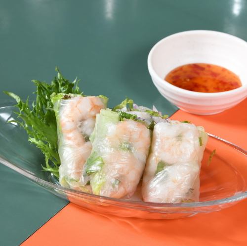 Fresh spring rolls (4 pieces)