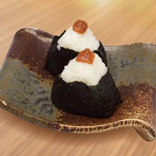 おにぎり2個<油味噌・梅・鮭>