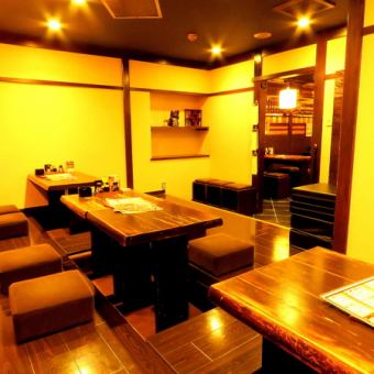 １６名様前後で掘りごたつ席が個室として貸切利用ＯＫ♪お気軽にお問合せください!!