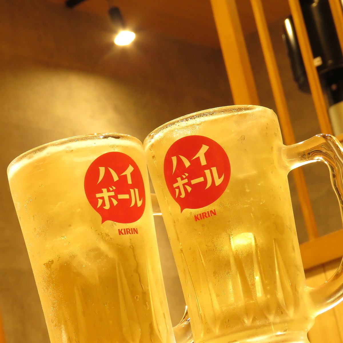 From 15:00 (13:00 on Saturdays and Sundays) to OPEN! A highball is 55 yen per cup until 19:00 ♪