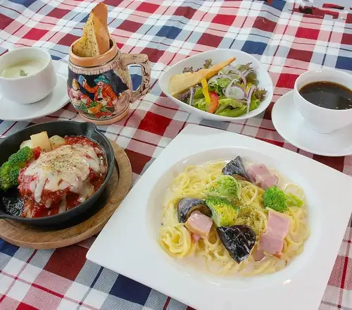 ボリューム満点！「ピアチェーレランチ」