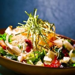 Fresh Japanese seafood salad