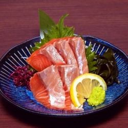 raw salmon