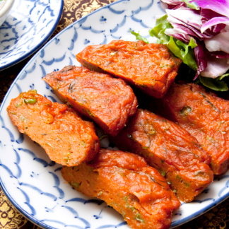 [Fried food] Thai fish cake “Toad Mampura”