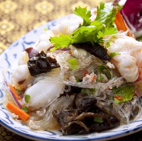 [Salad] Vermicelli Salad "Yam Unsen" Seafood Salad