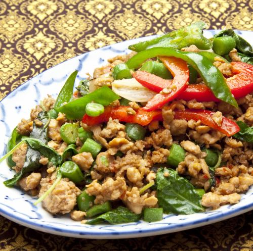 Stir-fried Minced Pork Gapao