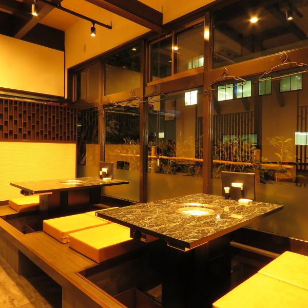 [Zashiki] Complete with tatami room! Banquet course is also available from 3500 yen (tax included) ~ In addition, there is a "meat cake" gift for birthday ♪ * There is also a hot pepper limited coupon such as identification card required mandatory Please see the coupon ◎