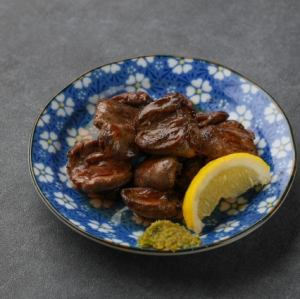 ハツ炭火焼き(タレ/塩)