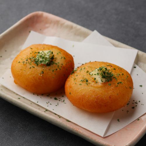 ポテトチーズもち燻製バター