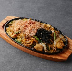 地鶏のソース焼きそば