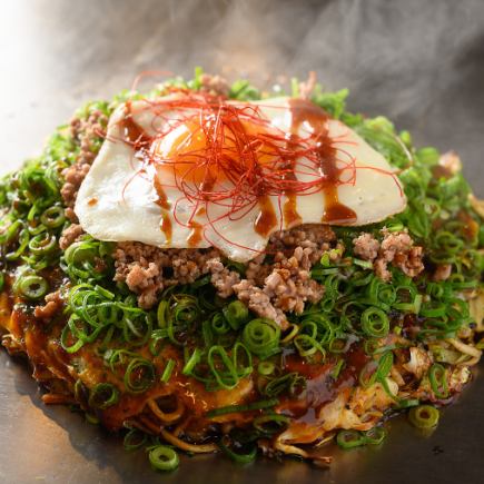 [120 minutes all-you-can-drink included★] Volume ◎ 10-course 5,000 yen course including steak/sea urchin and 3 types of seafood okonomiyaki