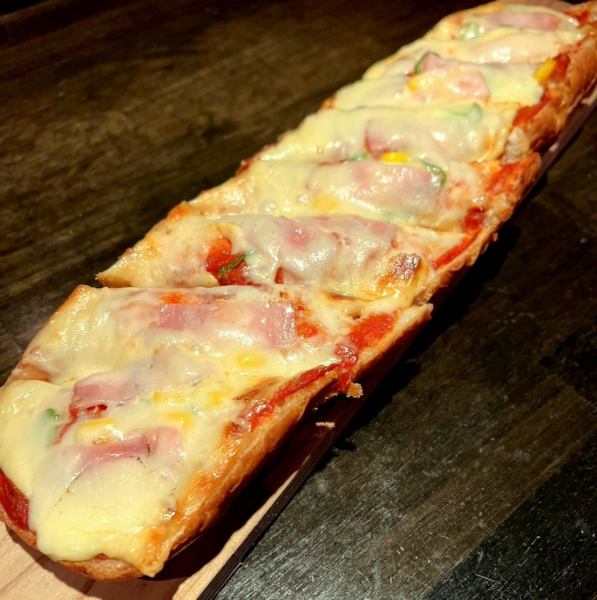 [Very popular with women and children!] 40 cm long pizza!