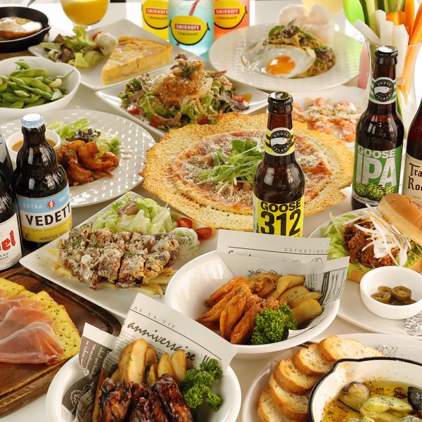 [More than 50 dishes + 100 kinds of drinks] All-you-can-eat-and-drink all-you-can-eat with unlimited time!