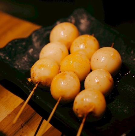 半熟とろ~り【夢のうずら串】