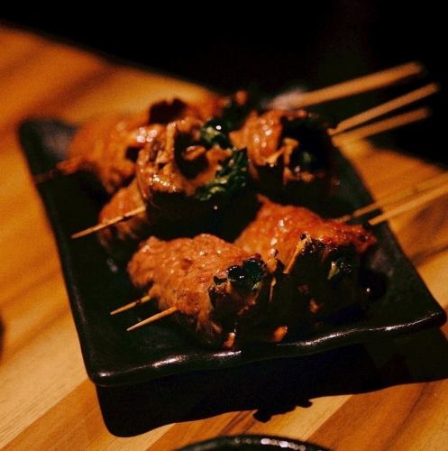 至福のひとくち【贅沢牛すき焼き串】