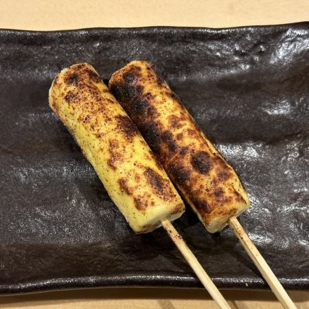 燻製の魔法【とろけるチーズ燻製塩串】