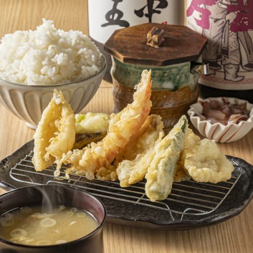 サクサク食感の天ぷら